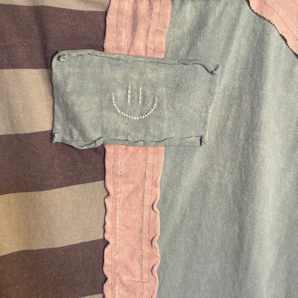 089 NWOT Oli & Hali Pink/Blue Shirt SZ XL - Picture 8 of 13